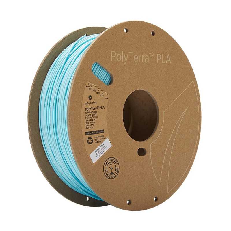 Filament Polymaker PolyTerra PLA 1,75mm, 1kg - Ice Filament Polymaker PolyTerra PLA 1,75mm, 1kg - Ice