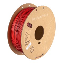 Filament Polymaker PolyTerra PLA Dual Shadow Red 1,75mm 1kg - Black-Red
