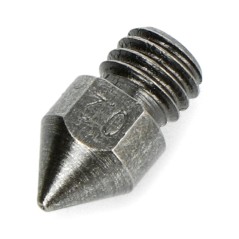Dysza 0,2mm MK8 - filament 1,75mm - stal hartowana