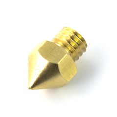 Dysza 1mm MK8 - filament 1,75mm - miedź