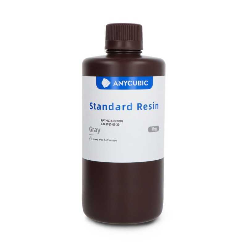 Żywica do drukarki 3D - Anycubic 3D Printing UV Sensitive Resin Basic 1L - Grey