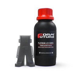 Żywica do drukarki 3D FormFutura Platinum LCD Series 0,5kg - Translucent Black