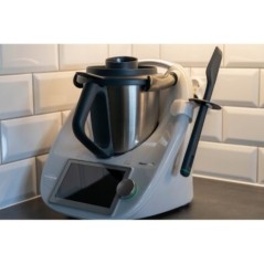 Thermomix uchwyt wieszak hak na kopystkę łyżeczkę do TM6 biały - prawy