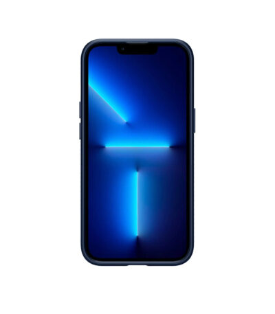 Leather Case iPhone 12 Deep Violet - obrazek 3